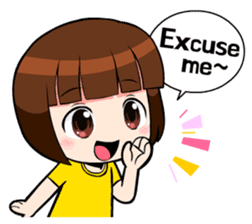 little cute girl Dotori sticker #5003632