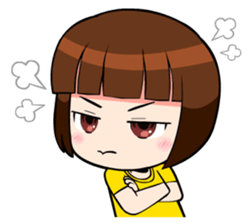 little cute girl Dotori sticker #5003633