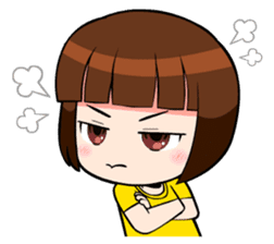 little cute girl Dotori sticker #5003633