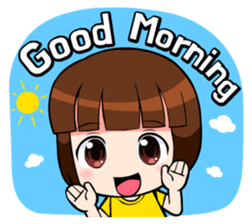 little cute girl Dotori sticker #5003638