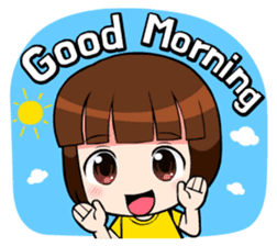 little cute girl Dotori sticker #5003638