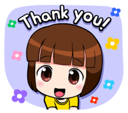 little cute girl Dotori sticker #5003639