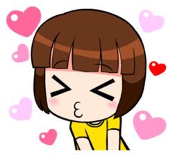 little cute girl Dotori sticker #5003640