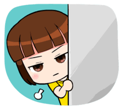 little cute girl Dotori sticker #5003642
