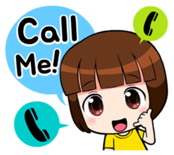 little cute girl Dotori sticker #5003643