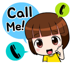 little cute girl Dotori sticker #5003643