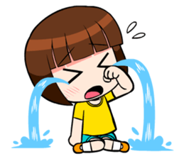 little cute girl Dotori sticker #5003644