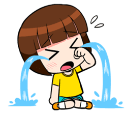 little cute girl Dotori sticker #5003644