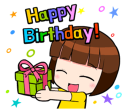 little cute girl Dotori sticker #5003645