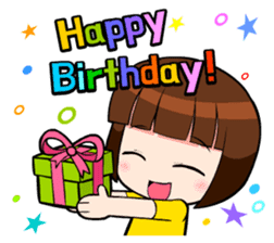 little cute girl Dotori sticker #5003645