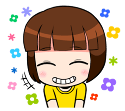 little cute girl Dotori sticker #5003646
