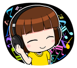 little cute girl Dotori sticker #5003650