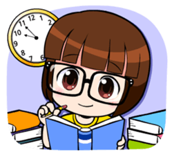 little cute girl Dotori sticker #5003652