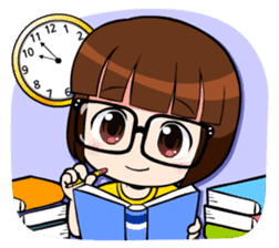 little cute girl Dotori sticker #5003652