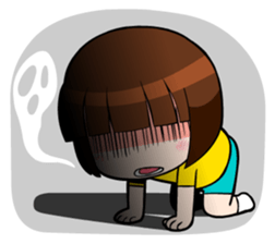 little cute girl Dotori sticker #5003654