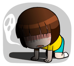 little cute girl Dotori sticker #5003654