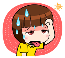 little cute girl Dotori sticker #5003657