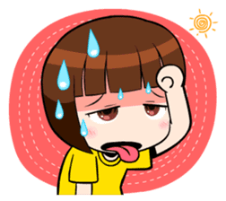 little cute girl Dotori sticker #5003657