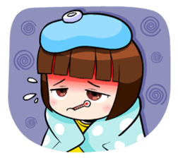 little cute girl Dotori sticker #5003658
