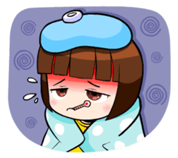 little cute girl Dotori sticker #5003658