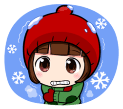 little cute girl Dotori sticker #5003659