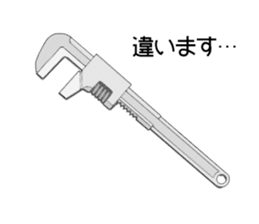 Monkey Wrench sticker #5004111