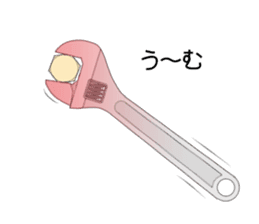 Monkey Wrench sticker #5004112