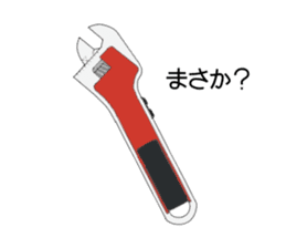 Monkey Wrench sticker #5004114