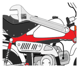 Monkey Wrench sticker #5004139