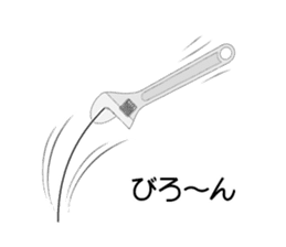 Monkey Wrench sticker #5004140