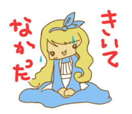 alice in wonderfool land sticker #5004469