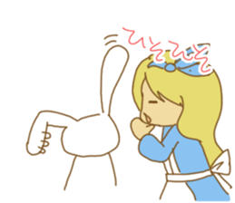 alice in wonderfool land sticker #5004487