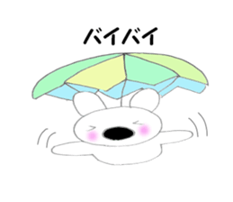 Nose big rabbit and Friends5 sticker #5004545