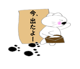 Nose big rabbit and Friends5 sticker #5004550