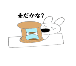 Nose big rabbit and Friends5 sticker #5004551