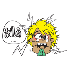 Yellow Hair sticker #5004708