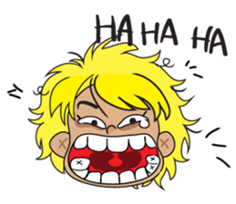 Yellow Hair sticker #5004714