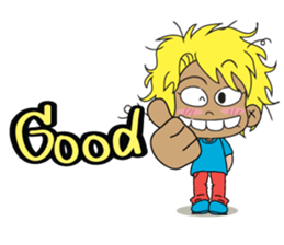 Yellow Hair sticker #5004720