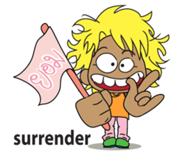 Yellow Hair sticker #5004729