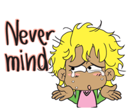 Yellow Hair sticker #5004735