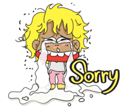 Yellow Hair sticker #5004736