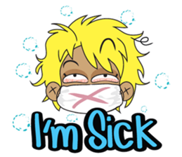 Yellow Hair sticker #5004737