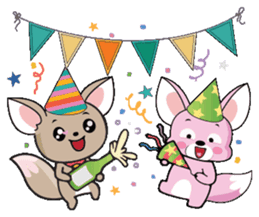 Pinku and Choko sticker #5005011