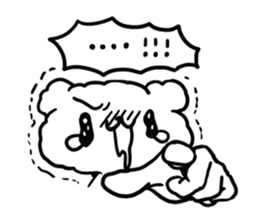 KUMAKUMOchan sticker #5005128