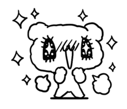 KUMAKUMOchan sticker #5005137