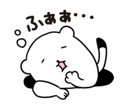 Stoat from a hole part 2 sticker #5005170