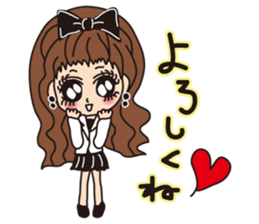 Refreshing girl sticker #5005543