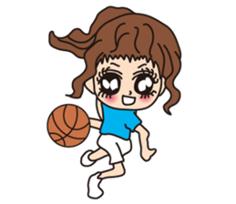 Refreshing girl sticker #5005556