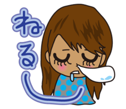 Refreshing girl sticker #5005572