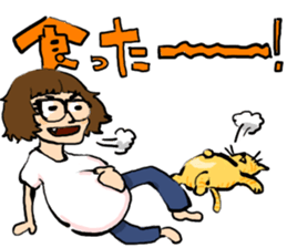 KYAN is a cat of share house. Vol.2 sticker #5005613